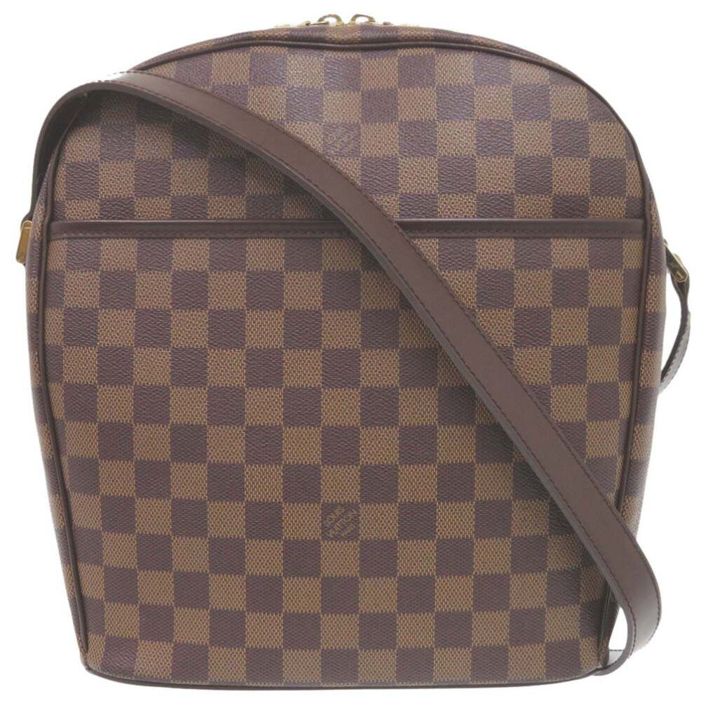 LOUIS VUITTON Authentic Brown Damier Canvas Shoulder Bag